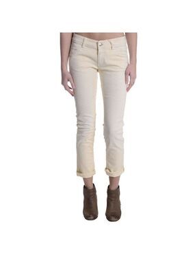 NWT Closed Lime Starlet Yellow 4 Pocket Crop Jeans